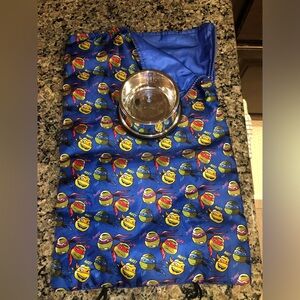 Build a Bear Sleeping Bag & Water Bowl